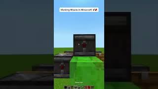 Working Missile in Minecraft! #shorts