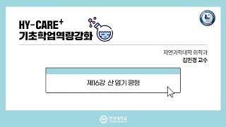 기초화학 16강. 산 염기 평형