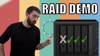 Synology NAS RAID Recovery Demonstration