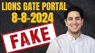 8-8-2024 Lions Gate Portal | 888 Portal | BE CAREFULL !!