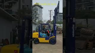 Komatsu Japan Made Used Forklift 3 Ton Fd30