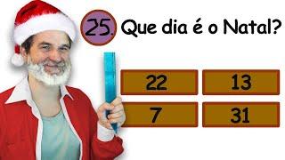 É NATAL ENTÃO EU JOGUEI O GÊNIO QUIZ DE NATAL!