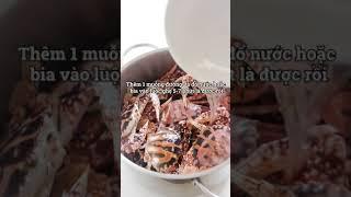 Simple Boiled Crabs | Bí quyết luộc ghẹ ngon không gãy càng