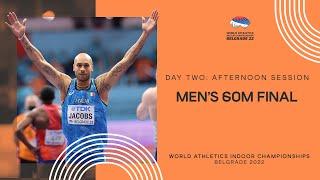 Marcell Jacobs beats Christian Coleman for 60m gold | World Indoor Championships Belgrade 22