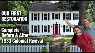 [HISTORIC HOME RENOVATION STUNNING COMPLETE BEFORE & AFTER] OUR FIRST PROJECT IS BACK ON THE MARKET