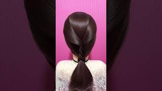 Quick and Cute Ponytail Hairstyle For Everyday Life or Any Party