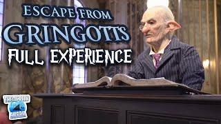 Harry Potter and the Escape from Gringotts (Full Ride Experience + Queue POV) Universal Studios