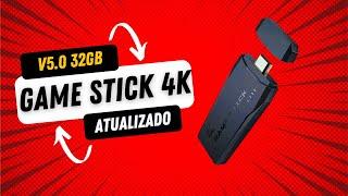 Versão Atualizada V5.0 32GB Para Game Stick 4K Lite