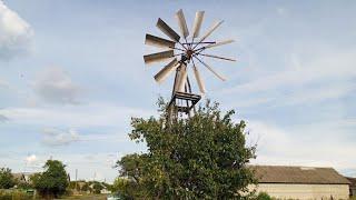 Wind in the service of gourds | Wind pump | Wind pump