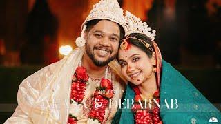 Our 3-DAY INDIAN Wedding Video | Ahana Debarnab | Bengali Wedding photographer in Kolkata Qpid