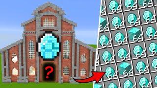 I Built a DIAMOND FACTORY in Minecraft Hardcore!