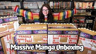 The BIGGEST Manga Unboxing EVER