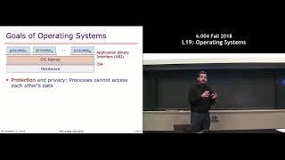 MIT 6.004 L19: Operating Systems