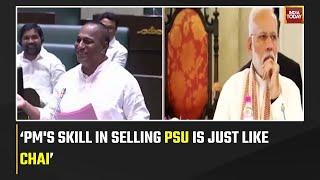 T'gana Minister Malla Reddy takes Dig At PM Modi | 'Pm Selling PSU The Same Way He Sold Chai'