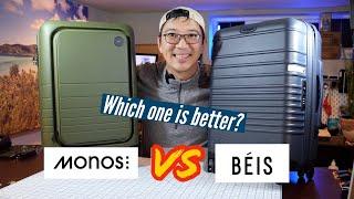 Which is better? Monos Vs Beis Carry-On Luggage