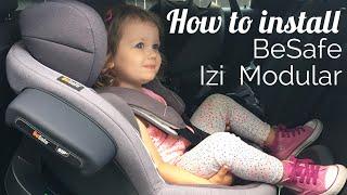 Installing the BeSafe Izi Modular Capsule and Car Seat in a Mini Clubman