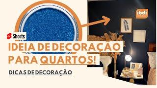 Ideia de decoração para quartos! #shorts