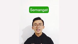 Apa Inggrisnya Semangat?