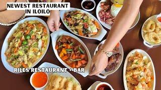 Newest and Must Try Restaurant in Iloilo - Riles Resturant + Bar