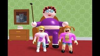 Roblox Escape Grandma With Molly & Daisy!