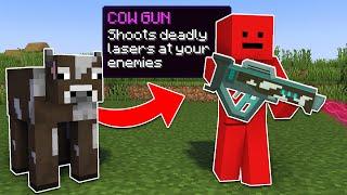 Minecraft Manhunt, But You Can Turn Mobs Into Weapons...