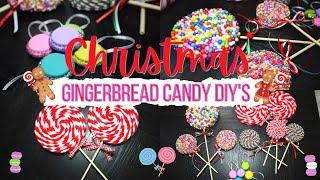 Christmas 2020Gingerbread Candyland DIY's | Lollipops & Macaroons | Adorable Candy Themed DIY's