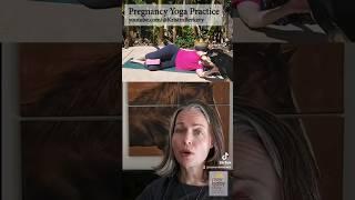 Why should you lie on your left side in late #pregnancy? #yoga  #shorts