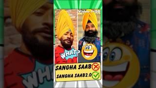 Sangha Kangha | Punjabi Comments Reader | #shorts #roast