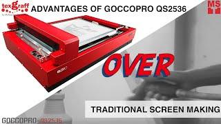 Advantages of QS2536 Over Traditional Screen Making