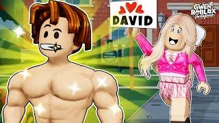 My first love at School  in BROOKHAVEN  RP | Gwen Roblox Portuguese