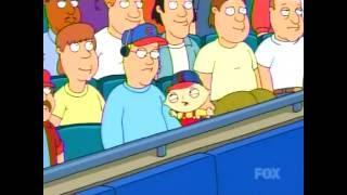 Steve Bartman and Stewie at the Cubs Game (Family Guy Clip)