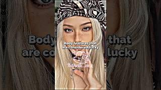 Body features that are considered lucky  #shorts #aesthetic #edit #subscribe #fypviralシ #lucky