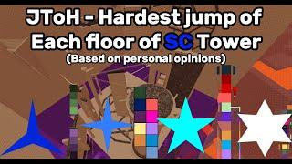 JToH - Hardest jump of Each floor of Soul Crushing tower