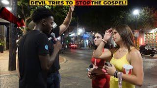 The Devil Couldn't Stop Her From Receiving Jesus! (Street Preaching In Da Hood) Deep Ellum, Texas