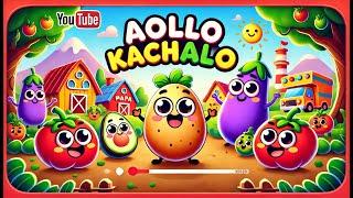  Aaloo Kachaloo Beta Kahan Gaye The?  | A Fun & Cute Animated Rhyme for Kids!  | Most Popular