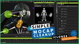 Cleaning up Mocap Data in iClone 8