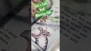 Lou’s Zoo And Winston Zoo Children's Book