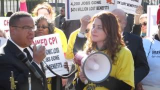 CPI protest at the White House in Washington D.C. 11/14/13