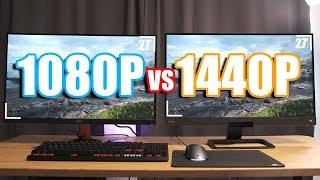 Is Full HD enough at 27-inch? (1080P vs 1440P 27-inch gaming monitors)