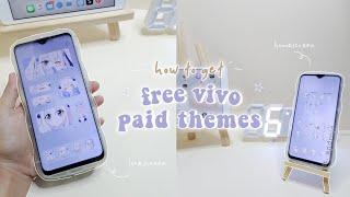  how to get paid themes for free on vivo phones - to make your phone cute and aesthetic