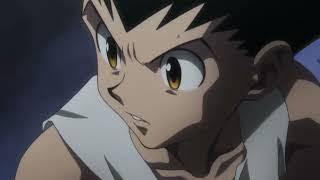 Neferpitou being scared when she saw Gon's power