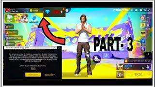 FREE FIRE NEGATIVE DIAMOND PROBLEM SOLVE ||| 2024 - 2025 new video part - 3