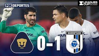 Pumas 0-1 Querétaro | HIGHLIGHTS | Leagues Cup 2023