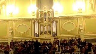 12.12.2015 Opera Choir St.Petersburg Conservatory(rehearsal) Tchaikovsky "Eugene Onegin"