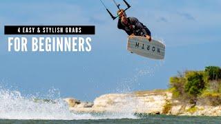 4 FUN & EASY Kiteboarding Tricks!