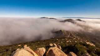 Iron Mountain Clouds Clearing Timelapse