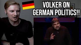 Reaction To Volker Pispers: Capitalism & Politics (1 of 3)