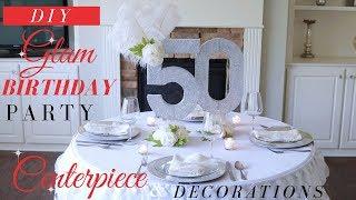 DIY Bling Centerpiece  | Bling Birthday Party decoration Ideas | DIY Party Decor