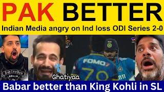  Vikrant Gupta, Indian Media so Angry Reaction on India Loss ODI Series vs SL | Ind vs SL 3rd ODI