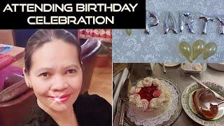 Attending birthday Celebration/My friend /life in Sweden/Pilipina in Sweden